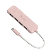 USB-хаб J5create 4 USB-A Red (JCH341ER-N) (UA)