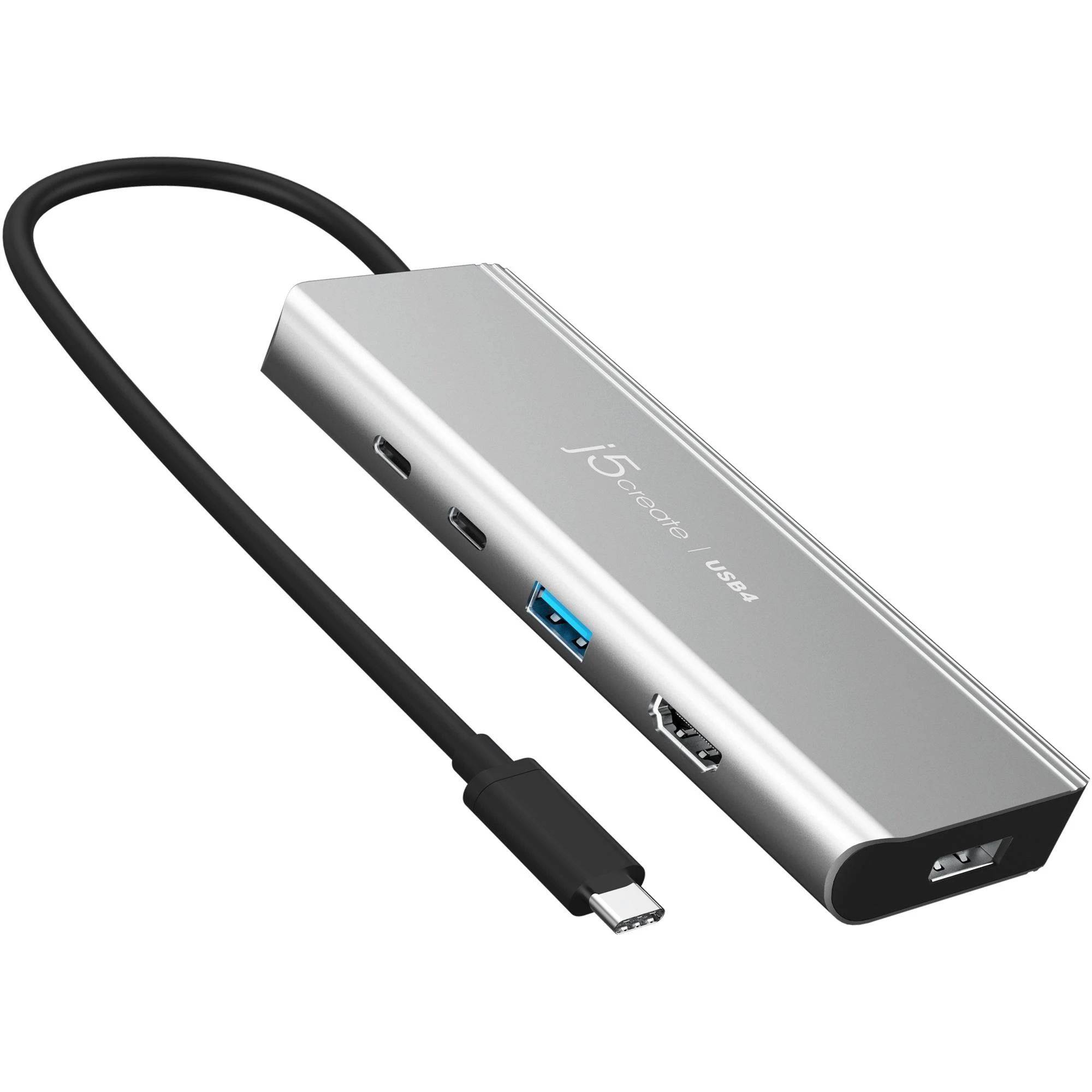 USB-хаб J5create USB-C 5-в-1 Grey (JCD401-N) (UA)