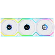 Вентилятор Lian Li Uni Fan SL Wireless LCD 120-3 Reverse White (G99.12RSLLCD1W3W.00) (UA)