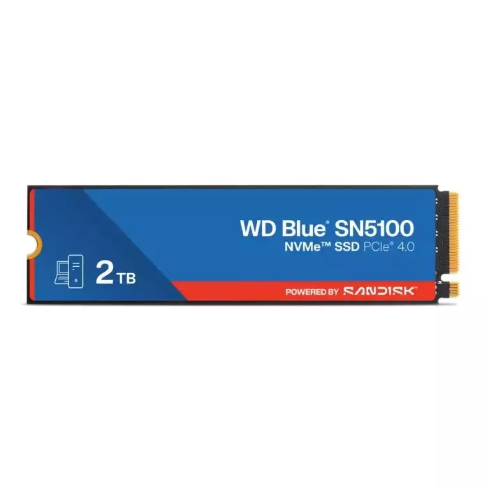 SSD диск M.2 2280 2TB BLUE SN5100 WD (WDS200T5B0E-00CPE0) (UA)