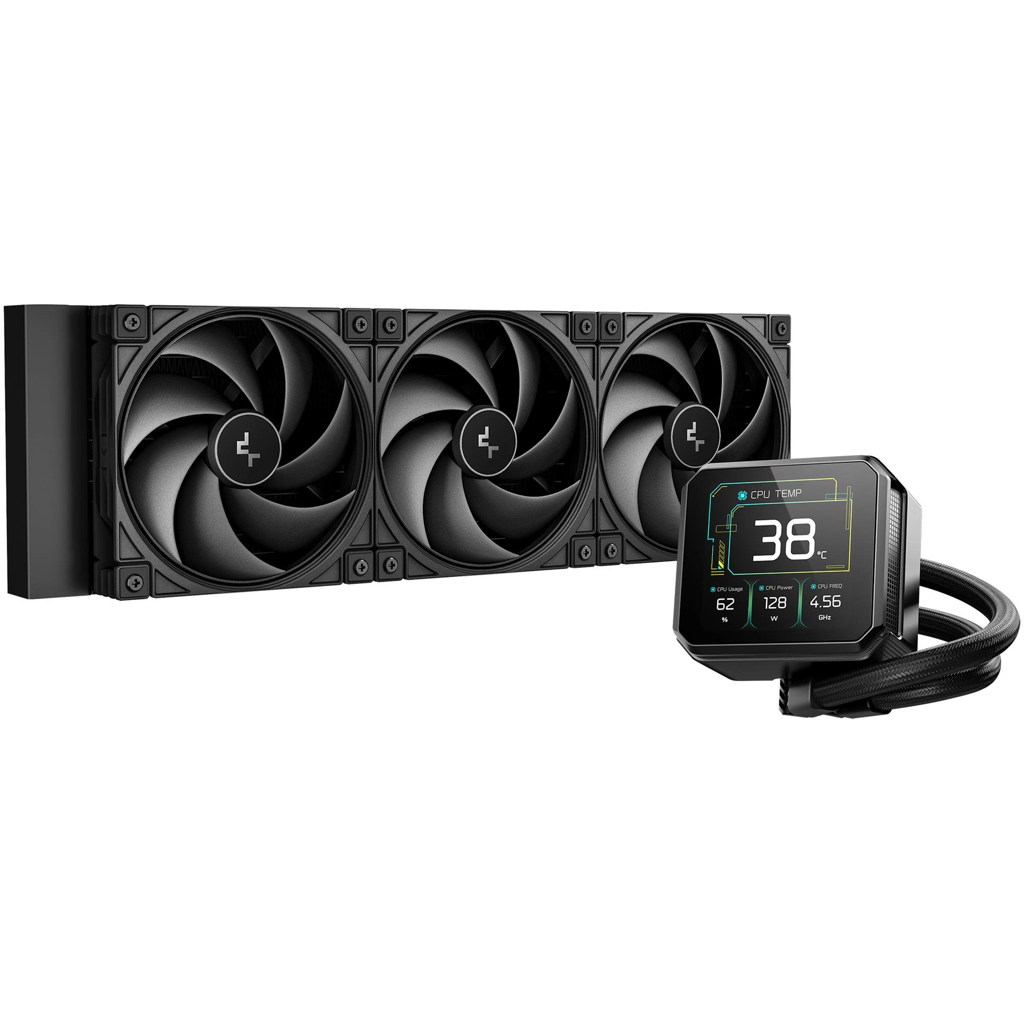 Система водяного охолодження DeepCool Spartacus 360 Black (R-SPT360-BKDSMP-G-1) (UA)