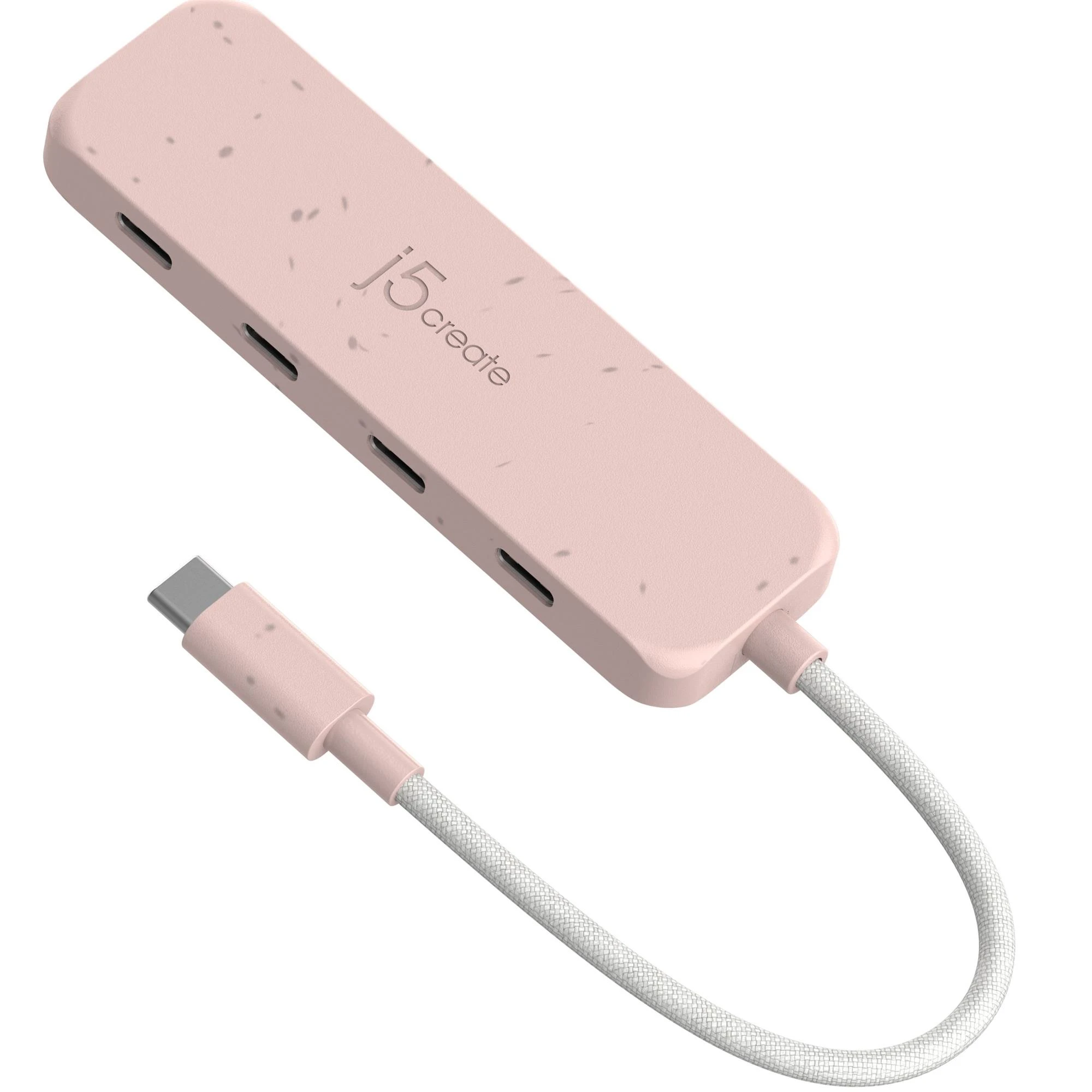 USB-хаб J5create 4 USB-C Red (JCH345ER-N) (UA)