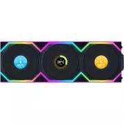 Вентилятор Lian Li Uni Fan SL Wireless LCD 120-3 Reverse Black (G99.12RSLLCD1W3B.00) (UA)