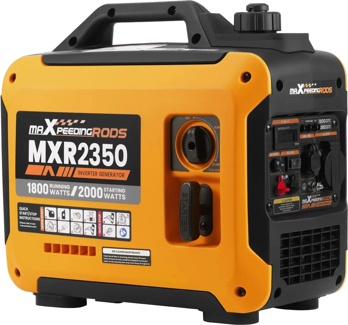Инверторный бензиновый генератор MaXpeedingRODS MXR2350