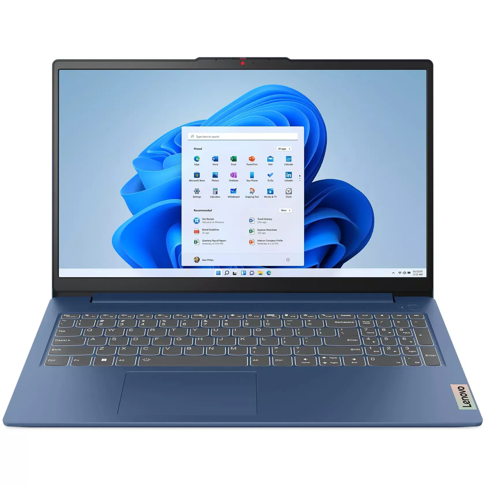 Ноутбук Lenovo IdeaPad Slim 3 15AMN8 (82XQ00VHIX)