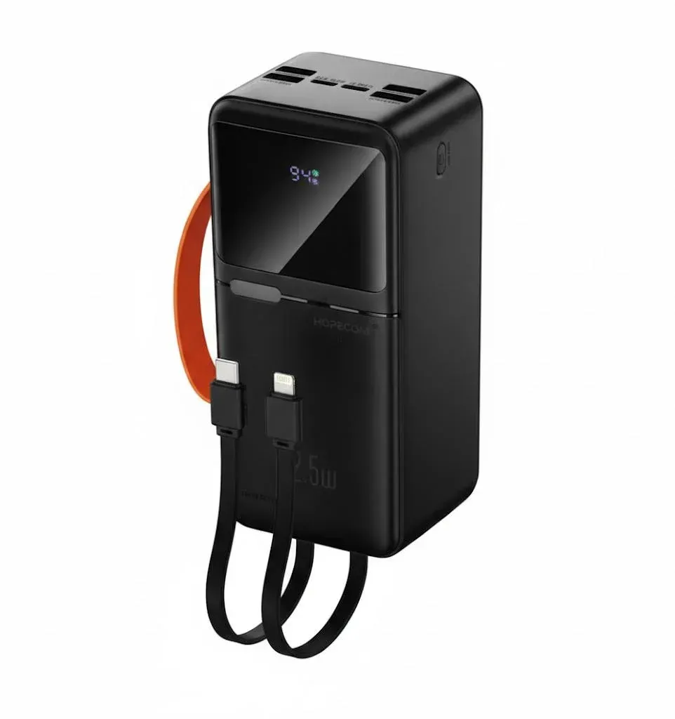 Мобільна батарея HOPECOM H-28081 50000mAh Black