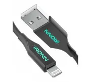 Кабель Lightning iRONN Type-A to Lightning 1.8m Black (AL12BT-L)