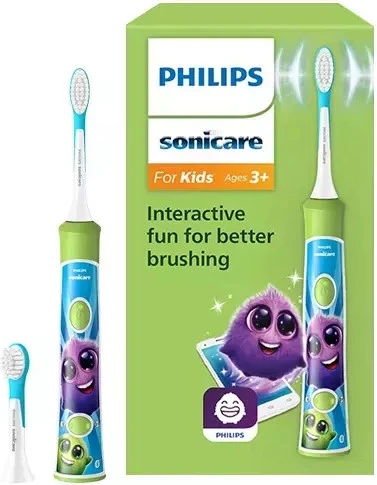 Электрическая зубная щетка Philips Sonicare For Kids HX6352/11 Green