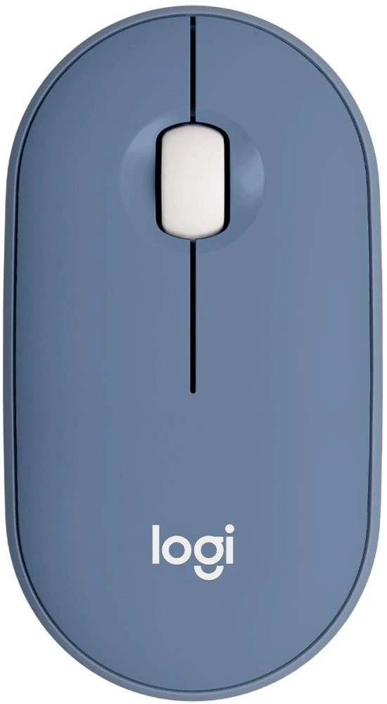 Миша Logitech Pebble M350 Wireless Blueberry (910-006753)