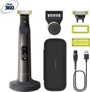 Тример для бороди та вусів / Тример для тіла (бодігрумер) Philips OneBlade Pro 360 QP6652/61 Black