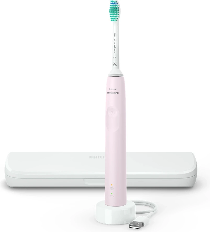 Електрична зубна щітка Philips Sonicare 3100 series HX3673/11 Pink