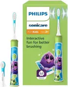 Електрична зубна щітка Philips Sonicare For Kids HX6352/11 Green