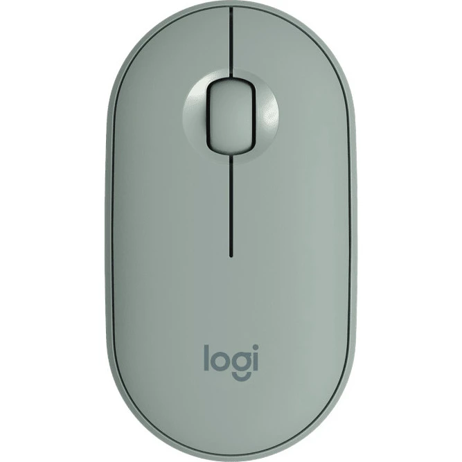 Миша Logitech Pebble M350 Wireless Mouse - Eucalyptus (910-005720)