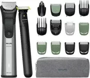 Машинка для стрижки+Триммер для тела (бодигрумер) Philips Series 9000 MG9535/15 Gray