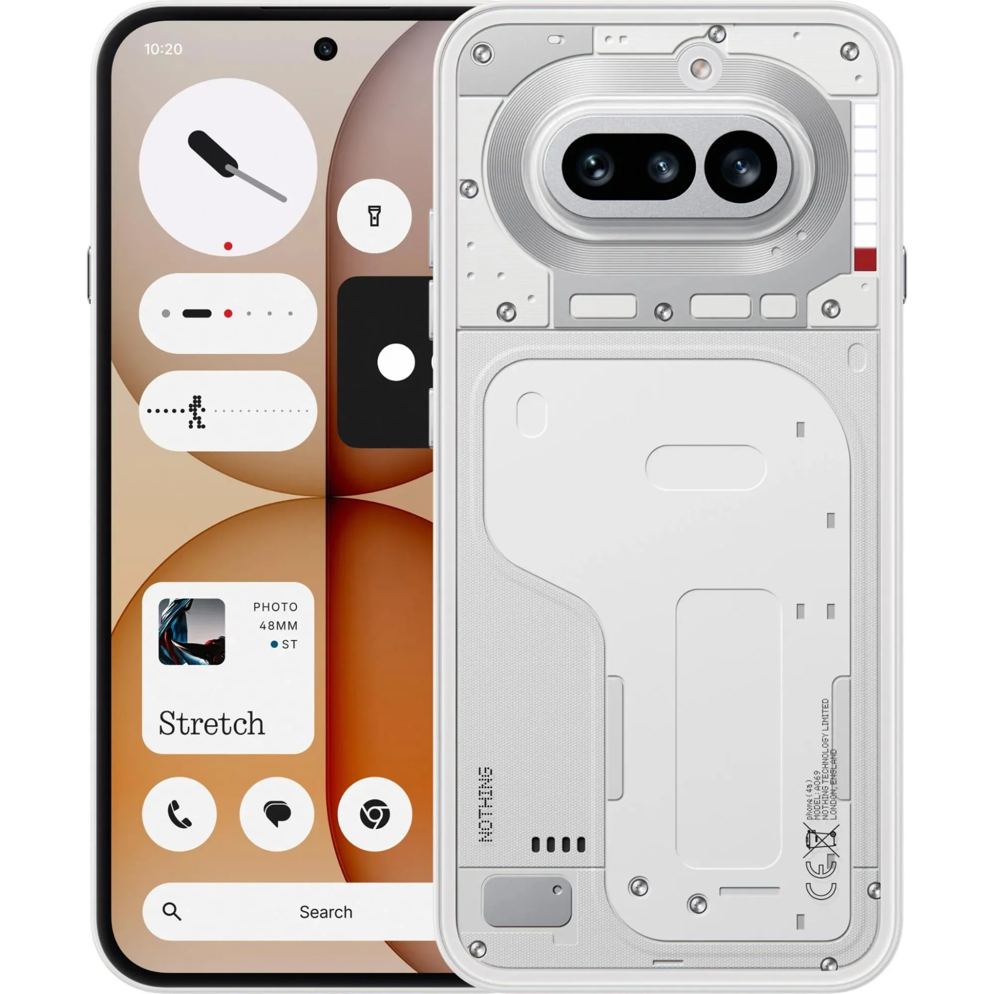 Телефон Nothing Phone (4a) 8/128GB White