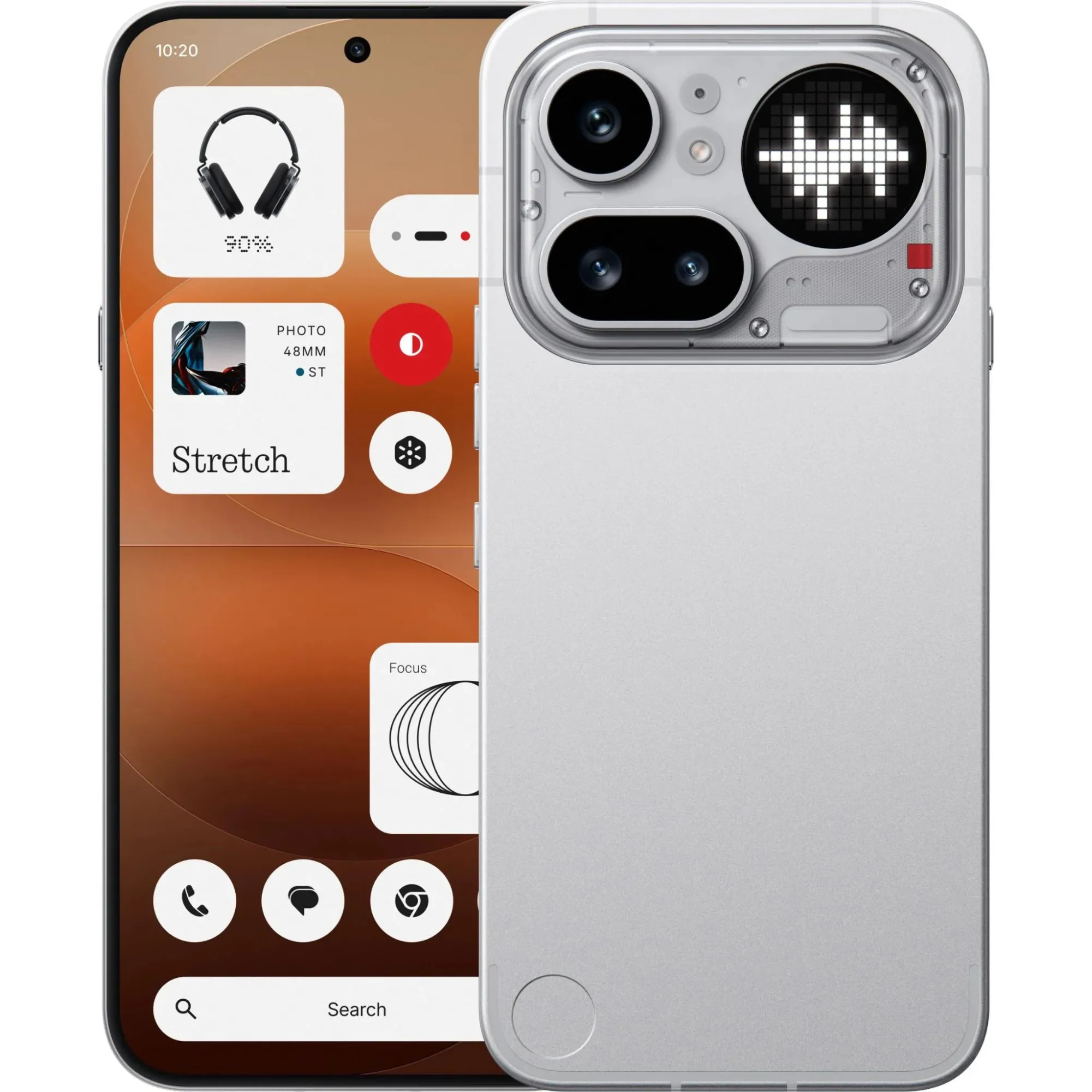 Телефон Nothing Phone (4a) Pro 12/256GB Silver