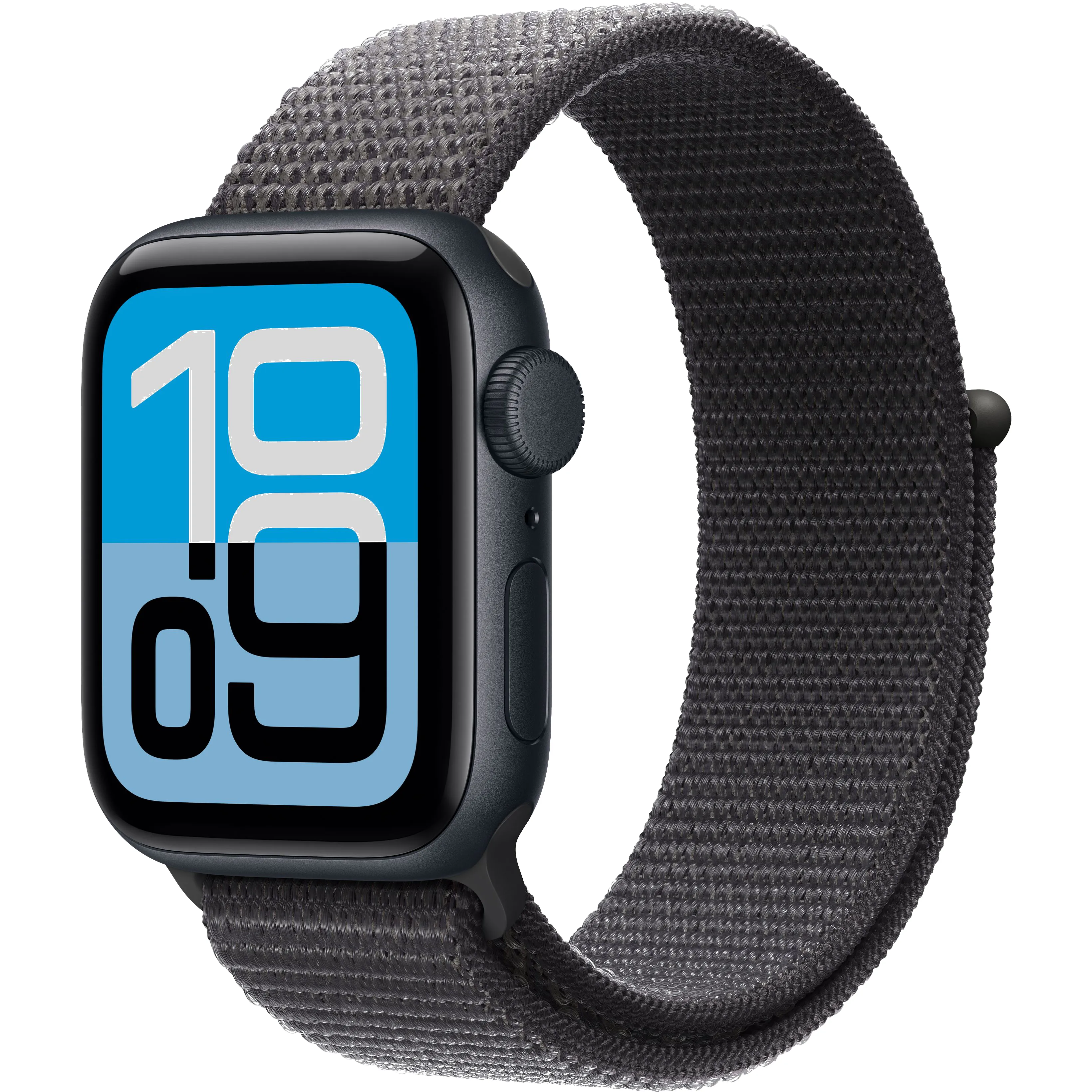 Годинники Apple Watch SE 3 GPS 40mm Midnight Aluminum Case with Dark Gray Sport Loop (MEHX4+MFFA4)
