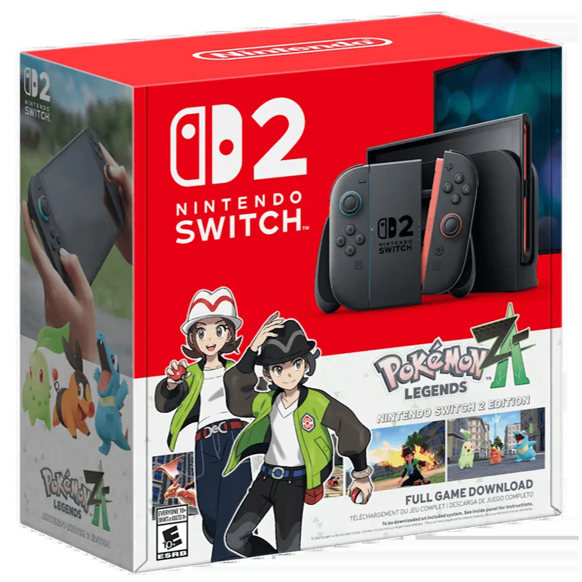 Игровая приставка Nintendo Switch 2 Plus Pokémon Legends: Z-A – Nintendo Switch 2 Edition Bundle (00045496885533