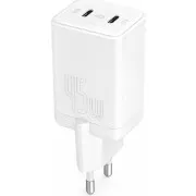 Сетевое зарядное устройство SENTEO Z-12 2USB-C PD3.0 45W Super Fast charge White