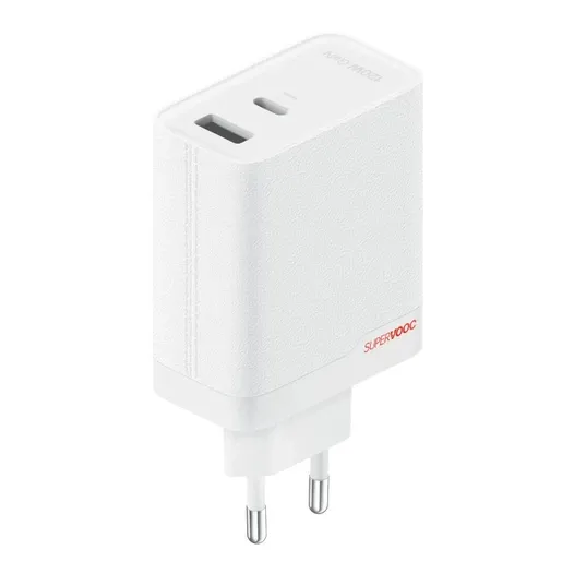 МЗП OnePlus SUPERVOOC 120W Dual Ports Power Adapter (White) Europe