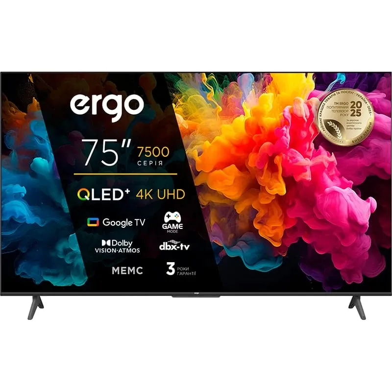 Телевізор Ergo 75JUQ7500 (UA)