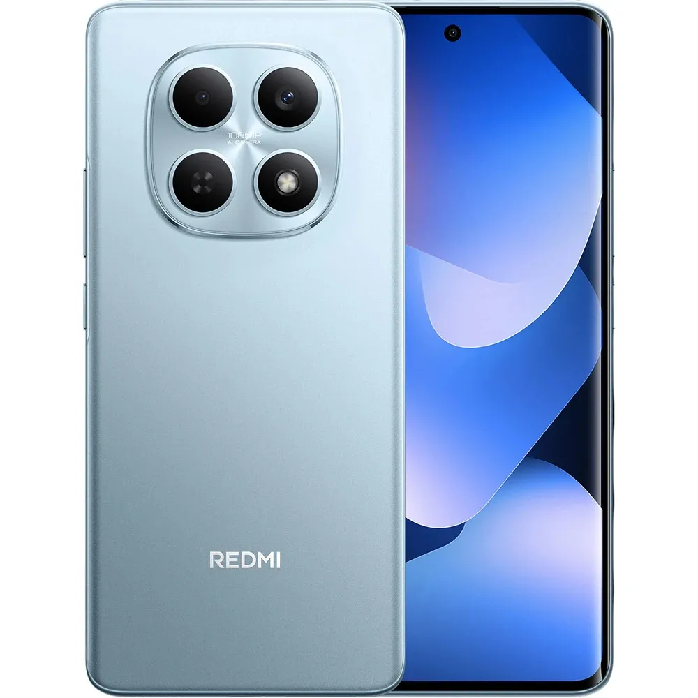 Телефон Xiaomi Redmi Note 15 4G 6/128GB Glacier Blue (with charger) Europe