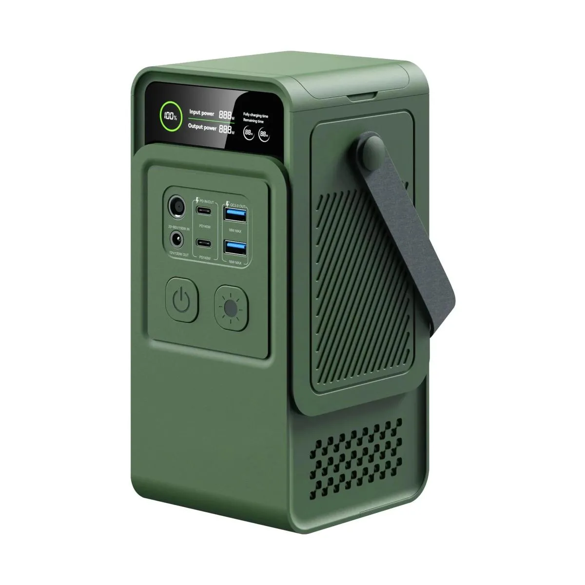 Мобильная батарея Power Bank Solar AP200L LiFePO4 140W 60000mAh