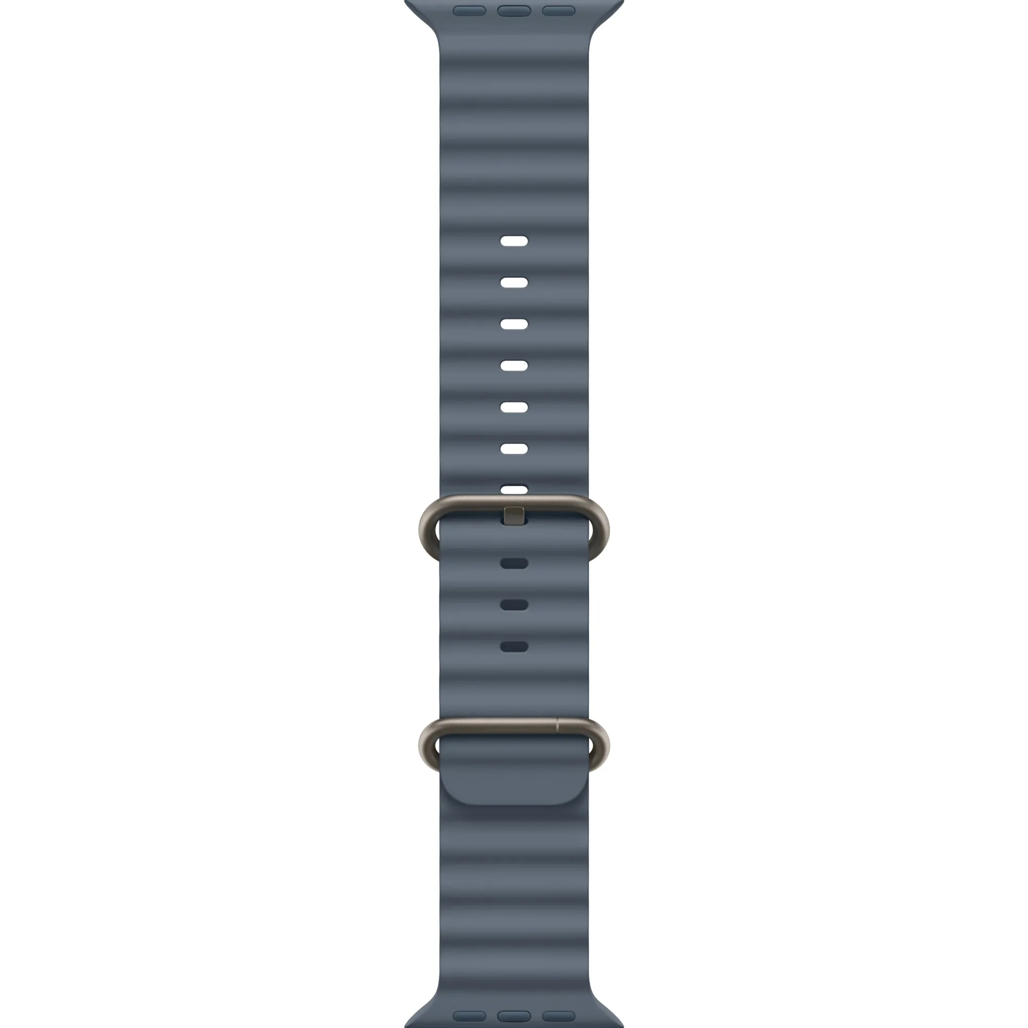 Apple Anchor Blue Ocean Band - Natural Titanium Finish для Apple Watch 44/45/46/49mm (MGCC4)