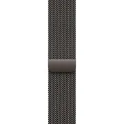 Apple Milanese Loop Slate для Apple Watch 44/45/46/49mm - S/M (MGJ64)