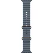 Apple Anchor Blue Ocean Band - Natural Titanium Finish для Apple Watch 44/45/46/49mm (MGCC4)