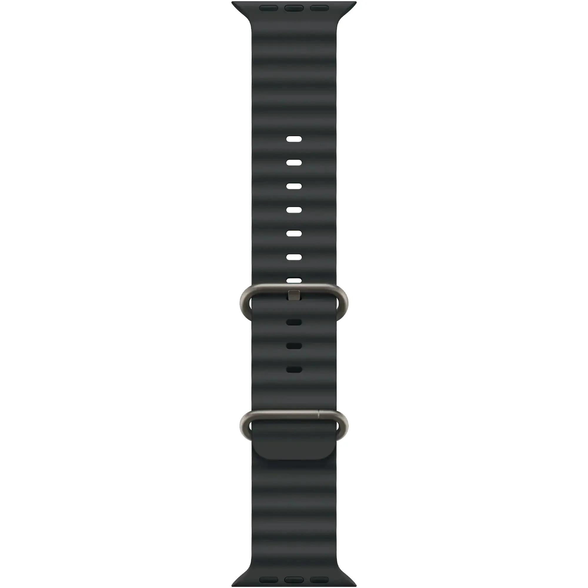 Apple Ocean Band Black - Natural Titanium Finish для Apple Watch 44/45/46/49mm (MXTL3)