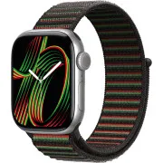 Apple Watch Series 11 GPS 42mm Space Grey Aluminum Case with Black Unity Sport Loop (MEW14+ MDF44)