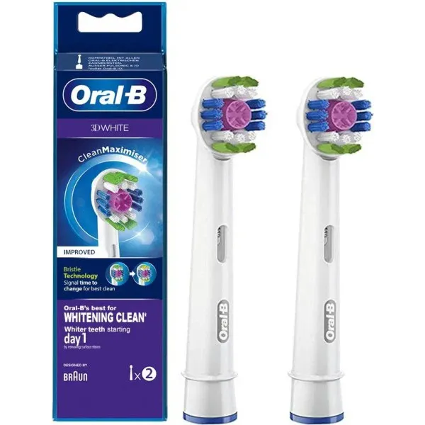 Oral-B 3D White Whitening Clean Cabezales 2 шт (4210201317159)