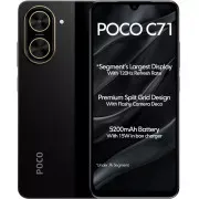 Xiaomi Poco C71 4/64GB Black (with charger) Europe