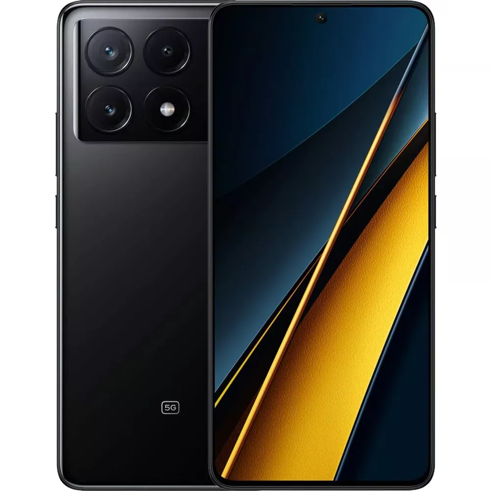 Телефон Xiaomi Poco X6 Pro 12/256GB Black Europe