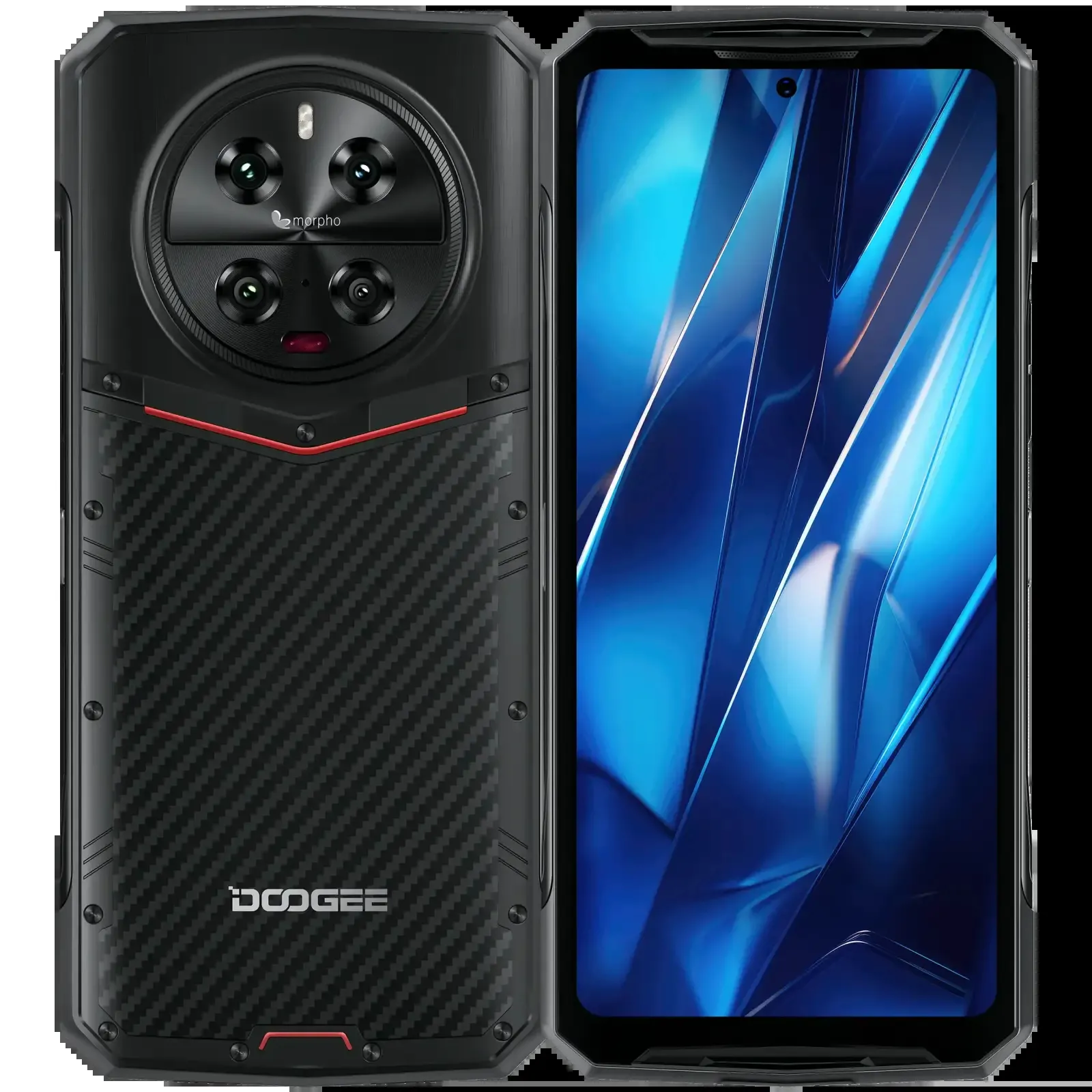 Телефон DOOGEE DK10 VIP Edition 12/512GB Kevlar Black