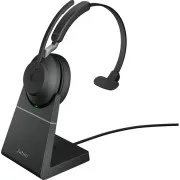 Jabra Evolve2 65 USB-A UC Mono with Charging Stand Black (26599-889-989)