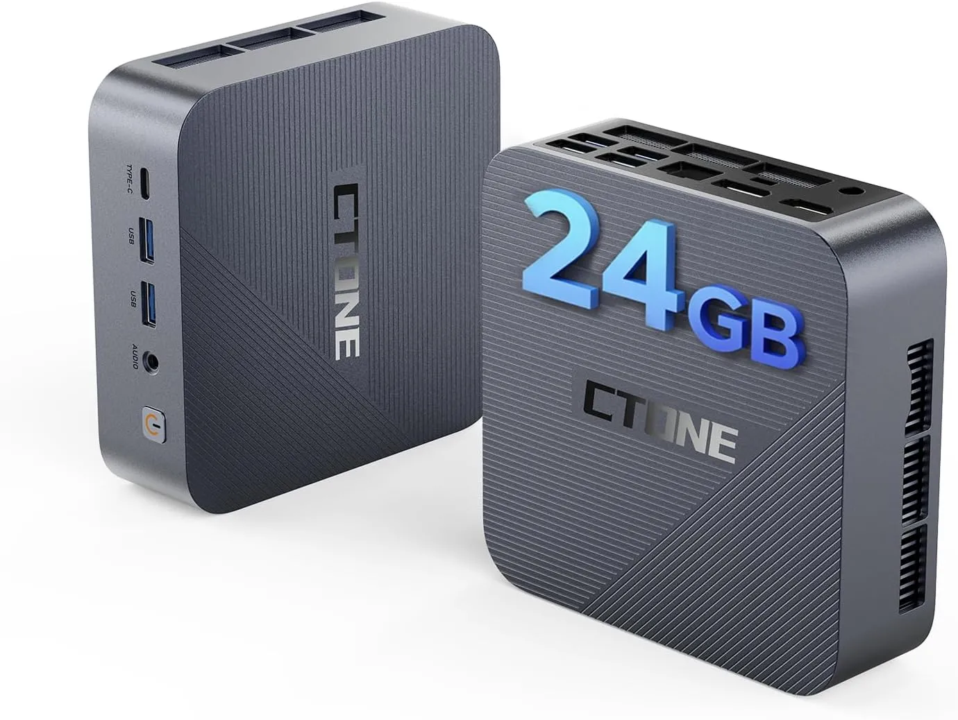 Комп'ютер CTONE K2 Kron Mini (i5-12450H / 24gb / 512gb ) Gray