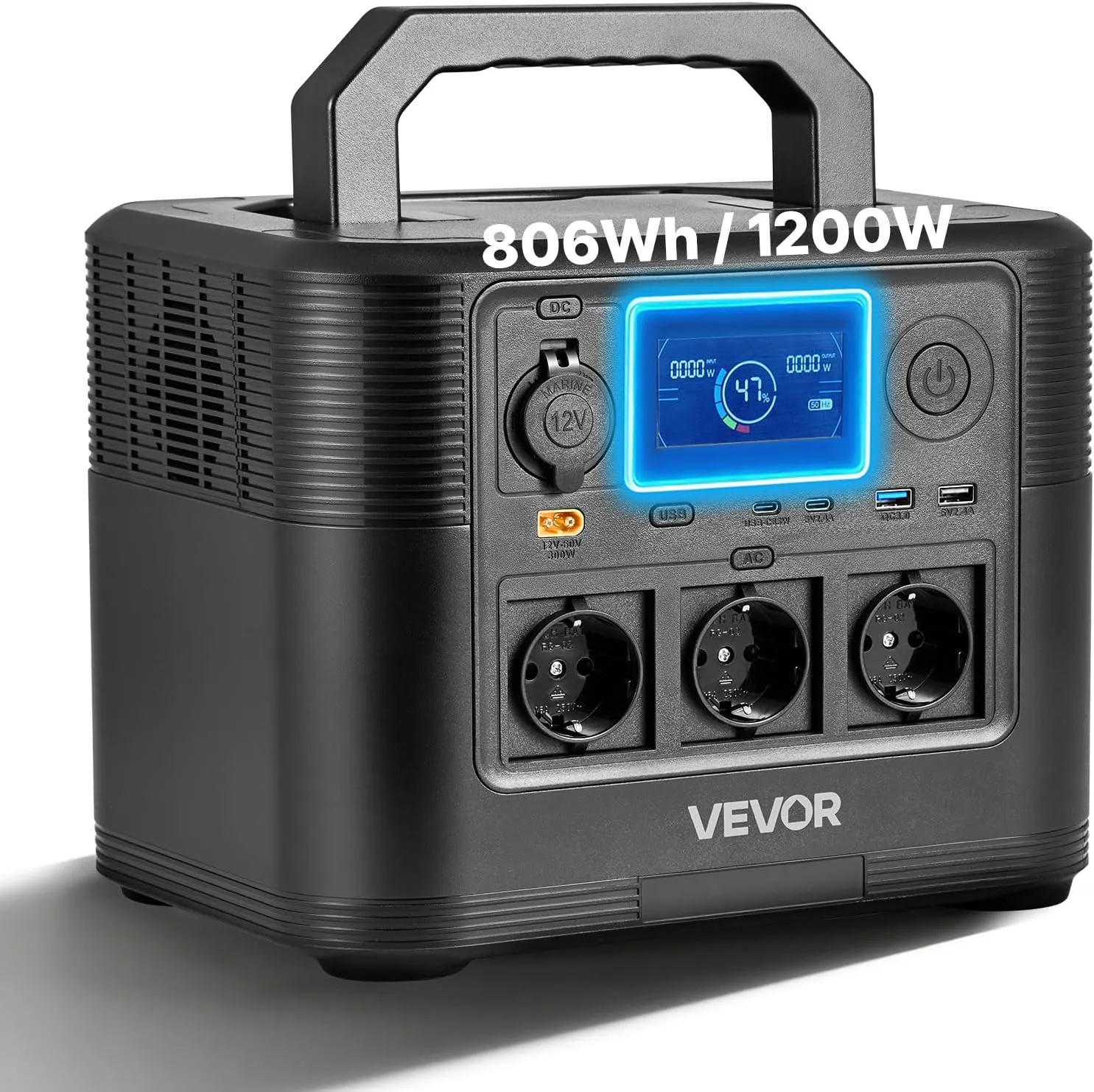Vevor M9 (806Wh / 1200W / LiFePO4)