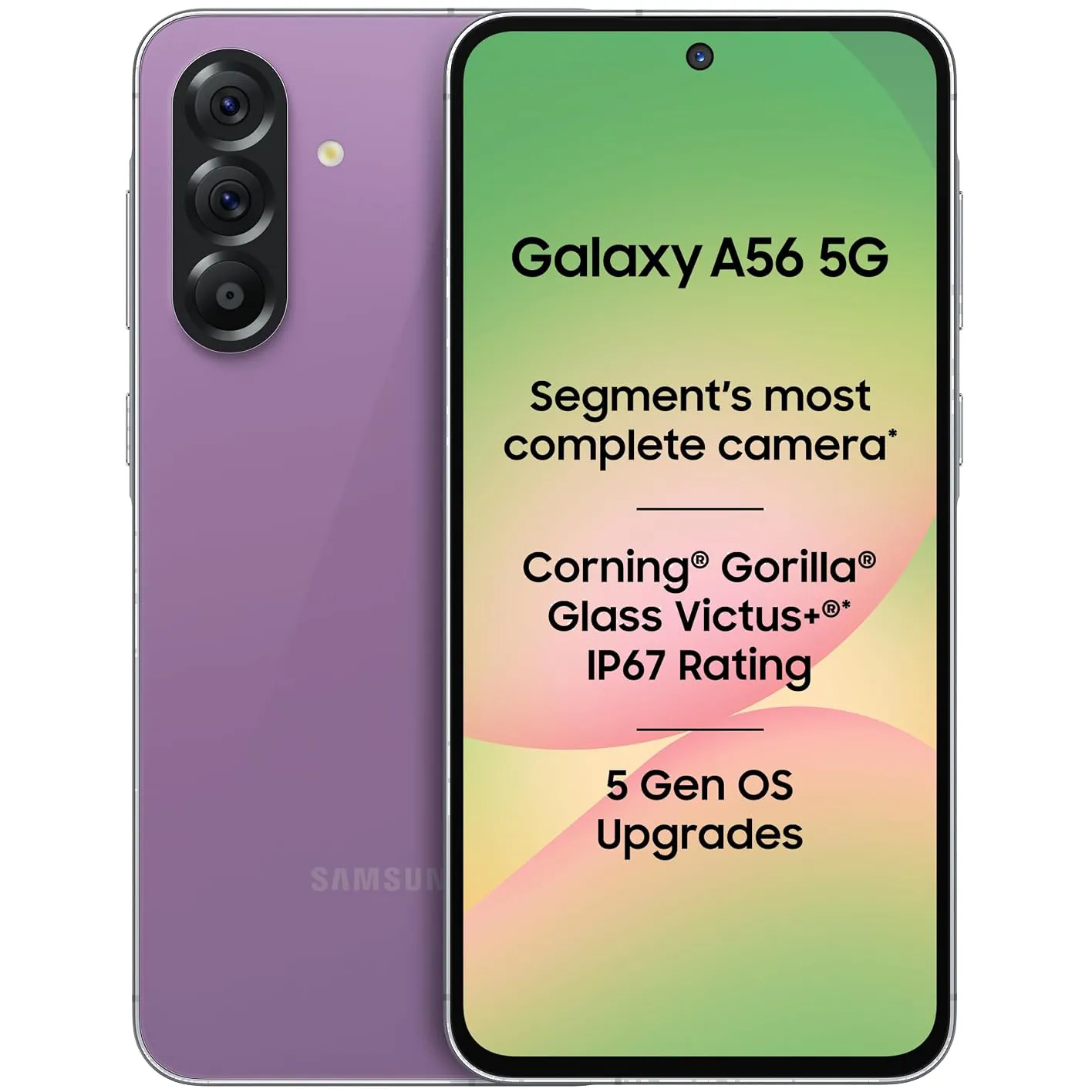 Телефон Samsung Galaxy A56 5G 8/256GB Awesome Light Violet (SM-A566EZVD)