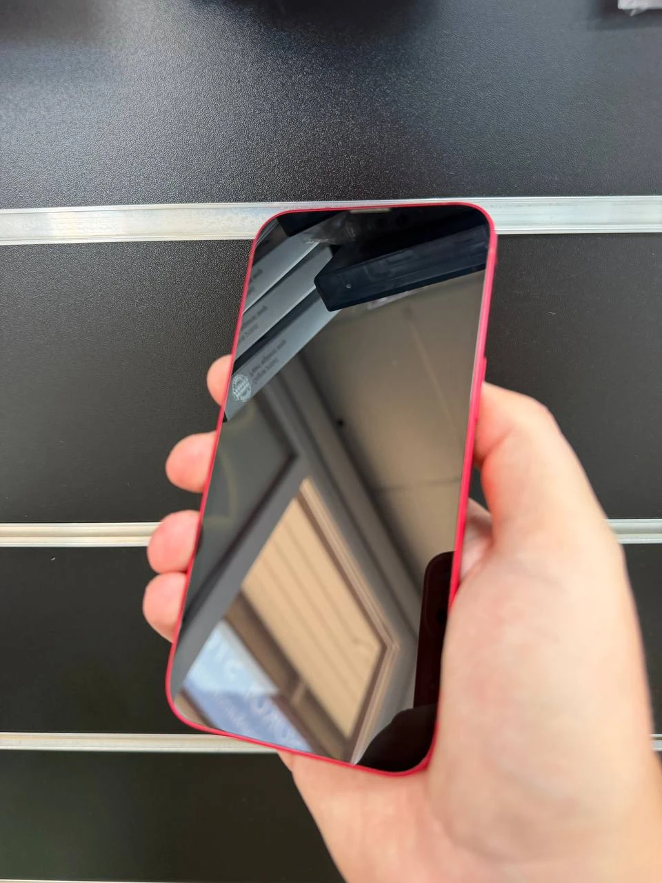 Б/В Apple iPhone 14 128GB eSIM Product Red (Хороший стан) (MPV73)