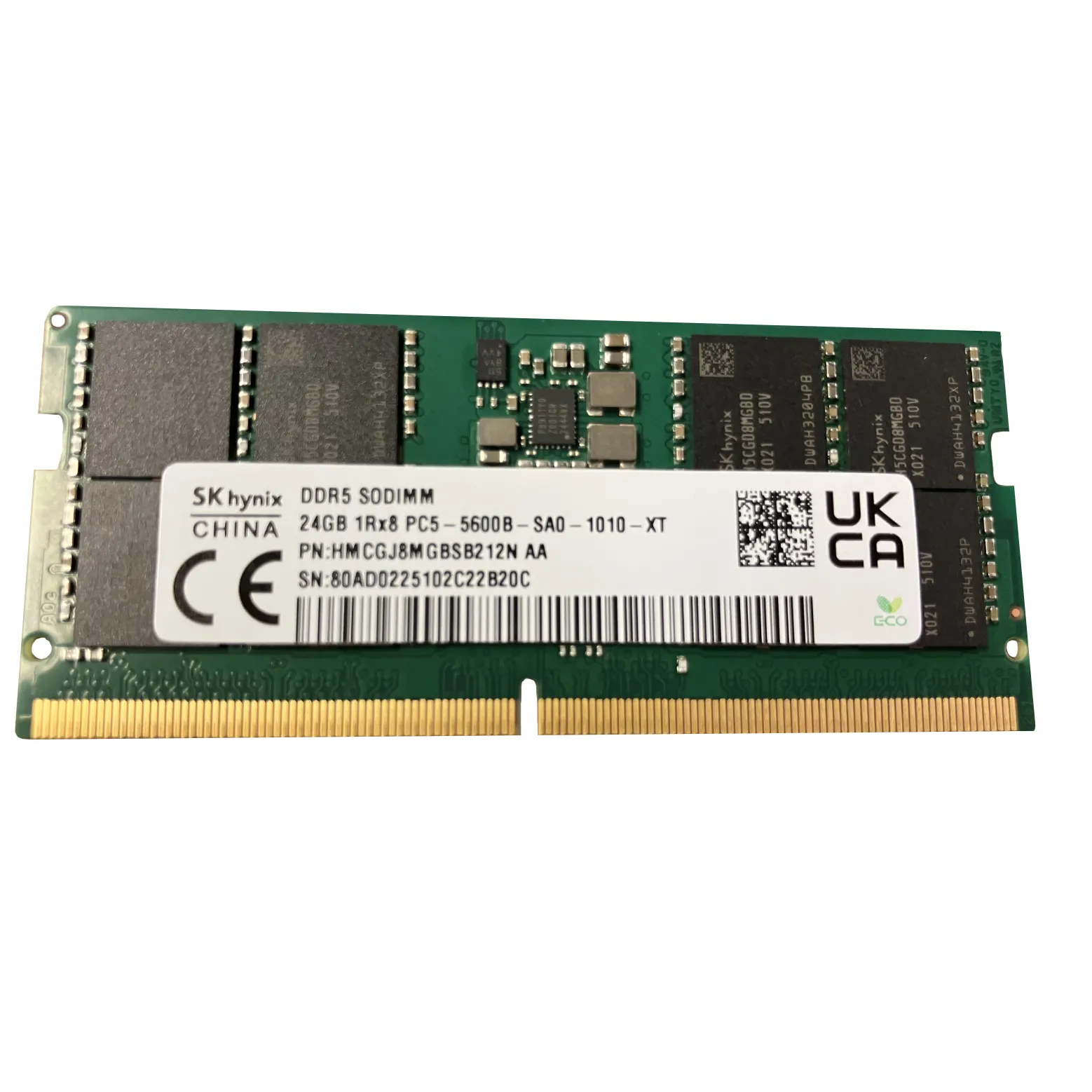 Оперативна пам'ять SK hynix 24 GB SO-DIMM DDR5 5600 MHz (HMCGJ8MGBSB212N) OEM
