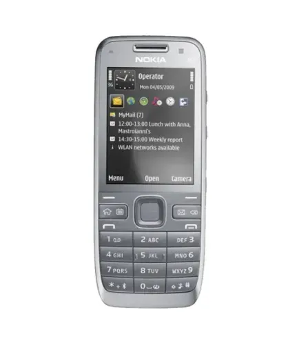 Телефон Nokia E52 Silver