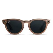 Ray-Ban Meta Headliner Gen 2 Standard Matte Transparent Peach Frame / Clear to Grey Transitions Lenses (RW4013 68901Z 50-23)