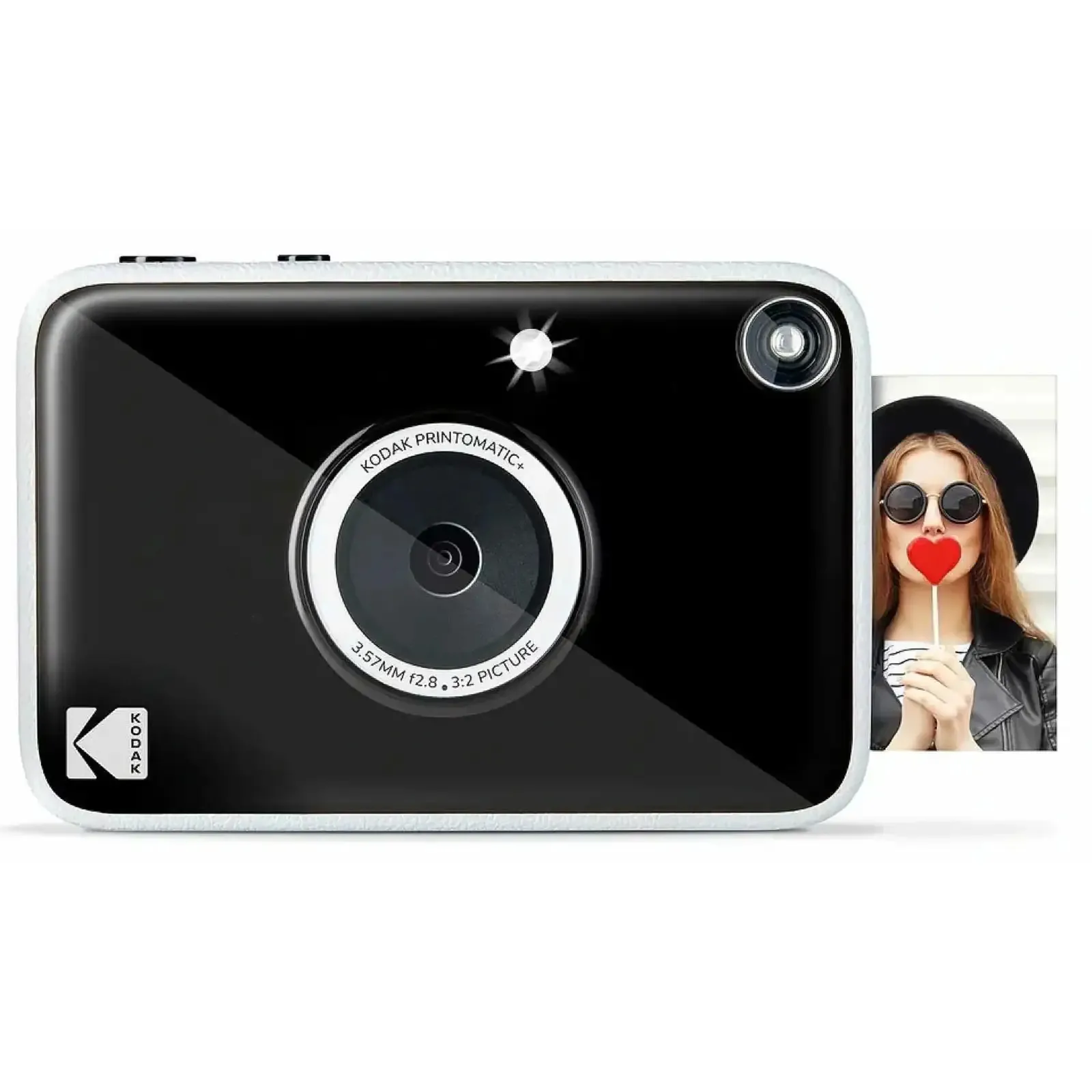 Фотоапарат Фотокамера моментального друку Kodak Printomatic+ (10MP) Black