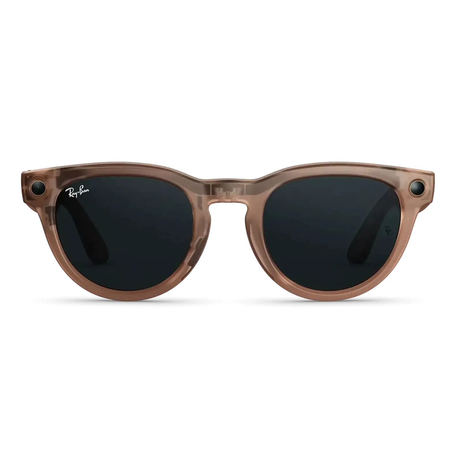 Ray-Ban Meta Headliner Gen 2 Standard Matte Transparent Peach Frame / Clear to Grey Transitions Lenses (RW4013 68901Z 50-23)