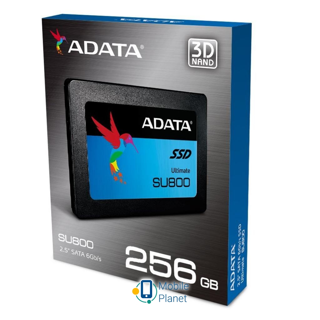 2.5 256GB ADATA (ASU800SS-256GT-C) Призначення: для ноутбука, для