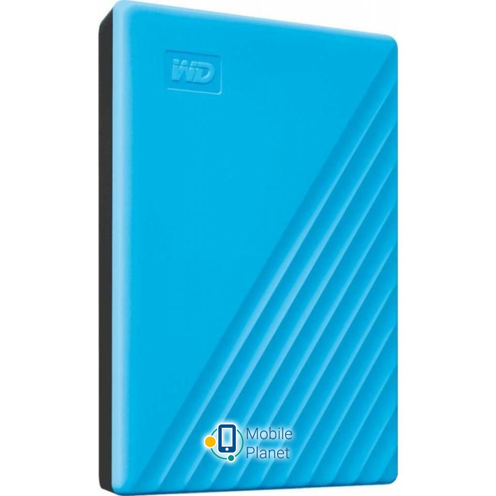 2.5 4TB Western Digital (WDBPKJ0040BBL-WESN) Тип: Портативні; Форм-фактор: 2.5 ;