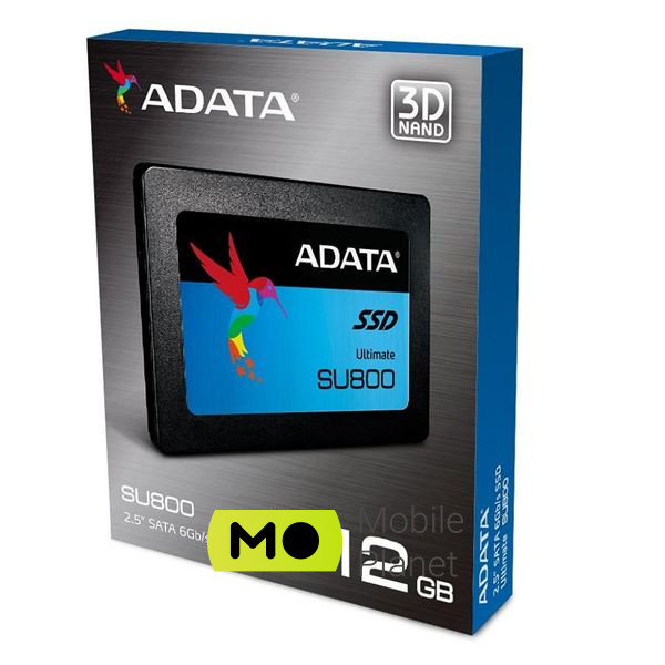2.5 512GB ADATA (ASU800SS-512GT-C) (UA) Тип накопичувача: внутрішній;