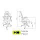 2E GAMING HEBI Black/White (2E-GC-HEB-BKWT) (UA)